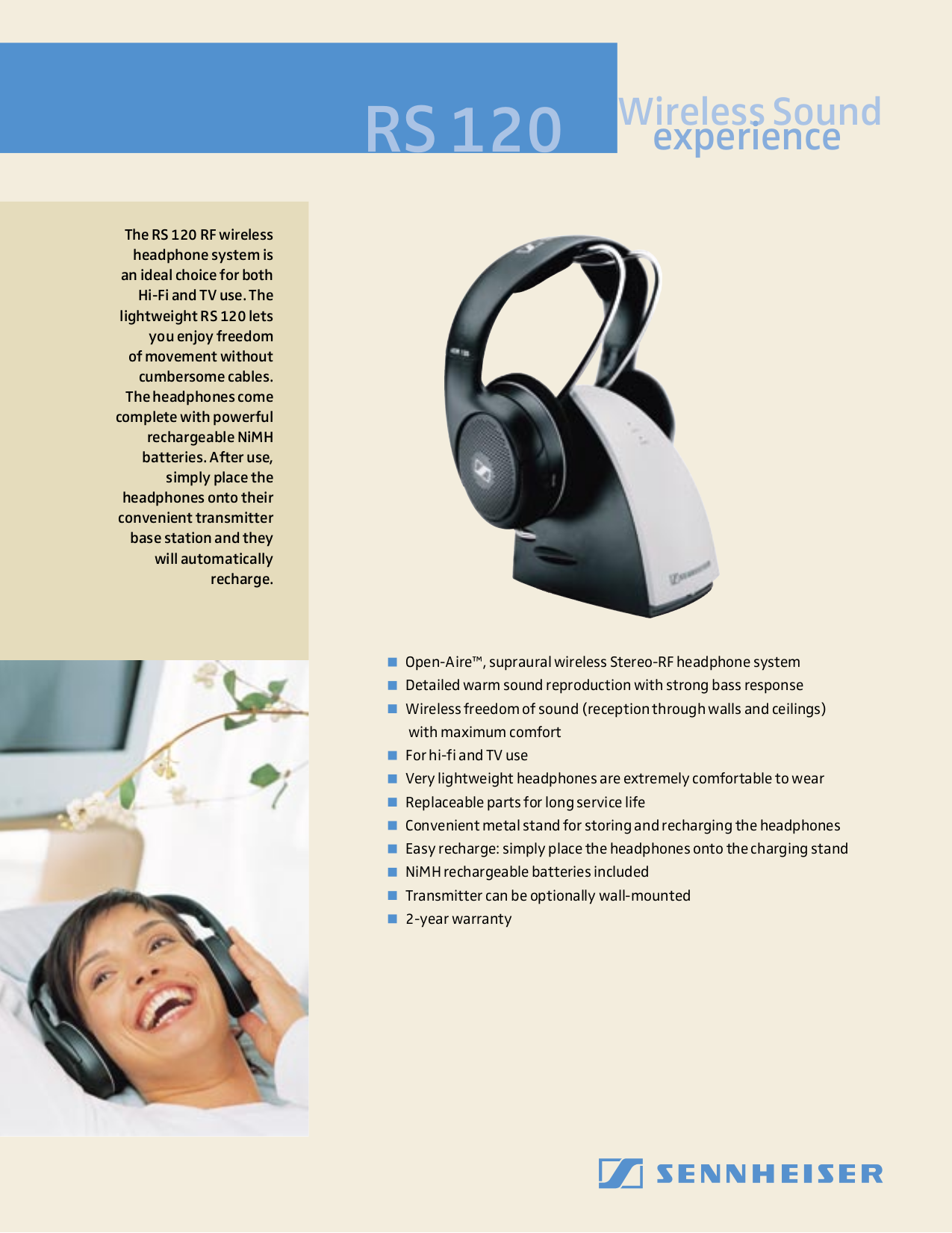 Sennheiser Rs120 Manual Pdf Download